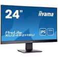 Ecran PC - IIYAMA ProLite XU2492HSU-B1 - 23,8" FHD - Dalle IPS - 4ms - DisplayPort/HDMI-1