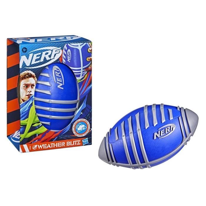 Ballon Rugby Enfant – Pour S'entraîner à Lancer/attraper – Rembourré Et Sûr – Dès 12 Mois – Couleur Marron Et Blanc - 10