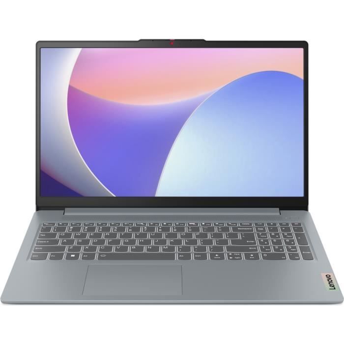 PC Portable LENOVO IdeaPad Slim 3 15IAN8 Sans Windows - 15 FHD - Core i3-N305 - RAM 8 Go - SSD 512 Go - AZERTY