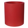 RIVIERA Bac Granit rond - 30 cm - Rouge-0