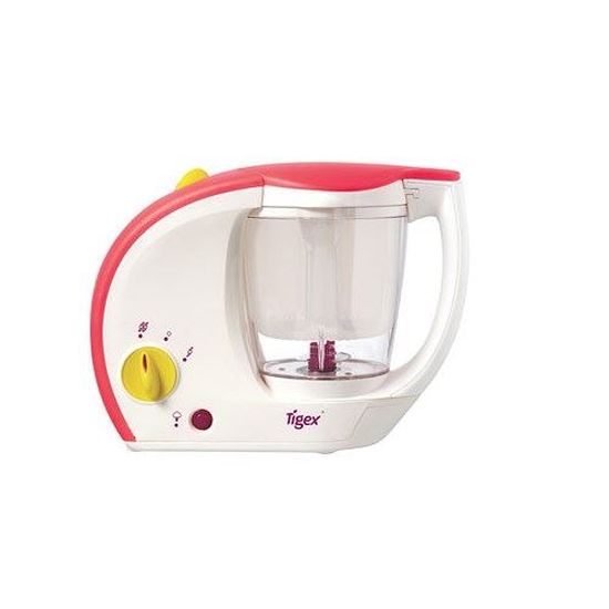Tigex Cuiseur Vapeur Mixeur Rouge Cdiscount Puericulture Eveil Bebe