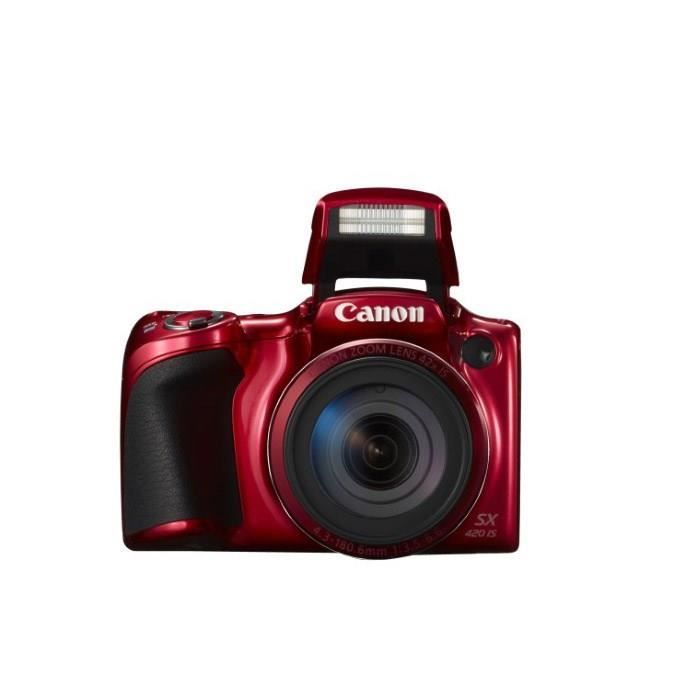 Bridge Numérique Canon PowerShot SX400 IS Rouge - Appareil photo bridge - Achat & prix