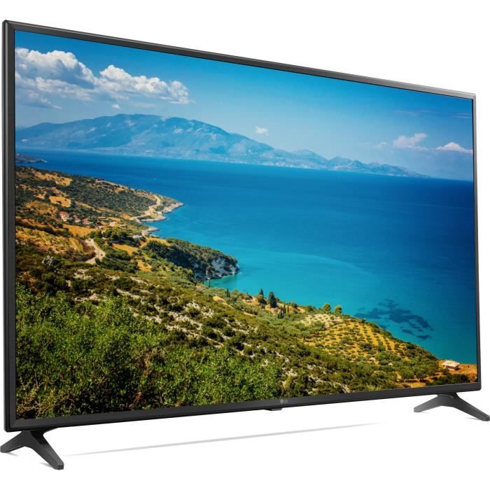 LG 55UK6200 TV LED UHD 4K - 139 cm (55) - SMART TV - 3 x HDMI - 2 x USB - Classe énergétique A+