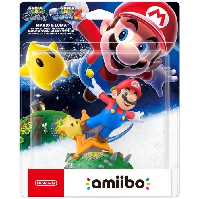Pack figurine amiibo Mario et Luma