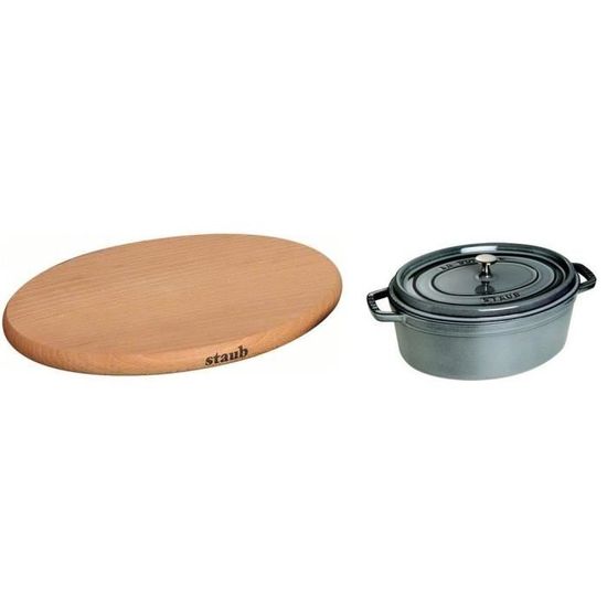 Table à manger ovale en bois marron 230 x 105 cm Durban - Versmissen