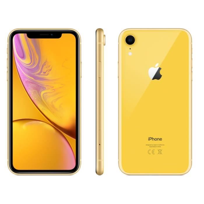 Iphone X 128 Go Prix Maroc APPLE Iphone Xr 128 Go Jaune - Achat smartphone pas cher, avis et