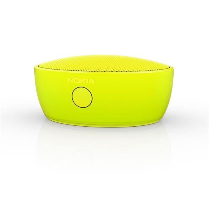 NOKIA MD12 Jaune Mini Haut parleur Bluetooth