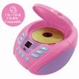 Lecteur CD Portable Bluetooth Licorne - LEXIBOOK - Effets Lumineux - USB - Enfant - Violet - Rose-4