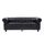 CANAPÉ - SOFA - DIVAN EDGAR Canapé Chesterfield droit fixe 3 places - PU CANAPÉ - SOFA - DIVAN EDGAR Canapé Chesterfield droit fixe 3 places - PU