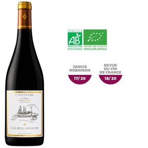 VIN ROUGE Calmel & Joseph Les Terroirs L'Aventure 2021 Corbières - Vin rouge de Languedoc - Bio