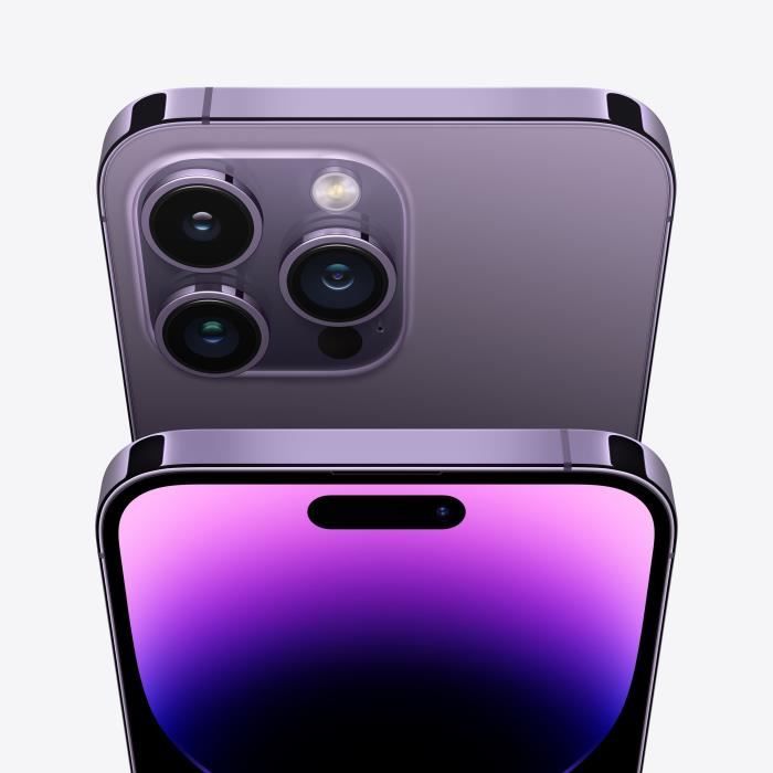 APPLE iPhone 14 Pro Max 128GB Deep Purple - Cdiscount Téléphonie