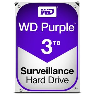 DISQUE DUR INTERNE Western Digital HDD Purple WD30PURX - 3To - 64Mo -
