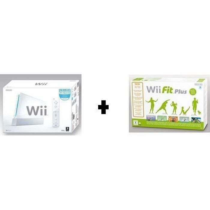 PACK Wii + WII FIT PLUS - vue 2