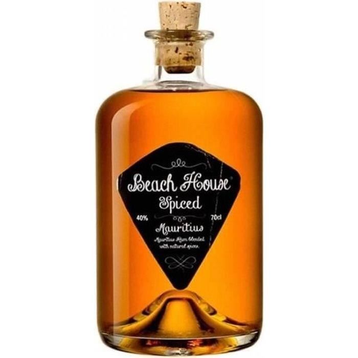 Rhum Beach House Spice Gold - Rhum épicé - Ile Maurice - 40%vol - 70cl ...