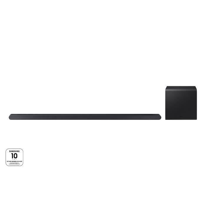 Barre de son - SAMSUNG - HW-S810D - 3.1.2ch - Atmos sans fil - Ultra-fine - Wifi - Bluetooth - Contrôle vocal - Q-Symphony 3.0