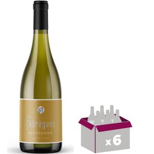 VIN BLANC Sélection Fabrègues Sauvignon- Vin blanc de Langue