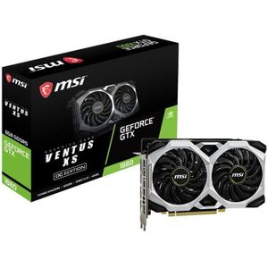 CARTE GRAPHIQUE INTERNE Carte graphique MSI GeForce GTX 1660 VENTUS XS 6G 