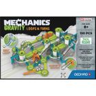 GARDENKRAFT GEOMAG MECHANICS, GRAVITY 130 pcs, construction magnétique, jeux éducatifs, Jouet pour enfants dès 8 ans, GMV01