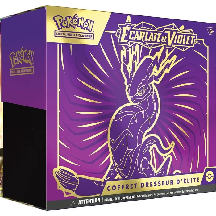 Asmodée Pokémon Coffret Dresseur d'élite Écarlate & Violet Couronne stellaire EV07 (français) au meilleur prix sur Asmodée Pokémon Coffret Dresseur d'élite Écarlate & Violet Couronne stellaire EV07 (français) au meilleur prix sur