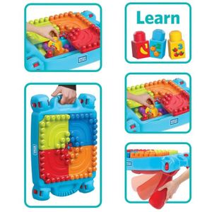 TABLE JOUET D'ACTIVITÉ MEGA BLOKS - La Table d'Apprentissage