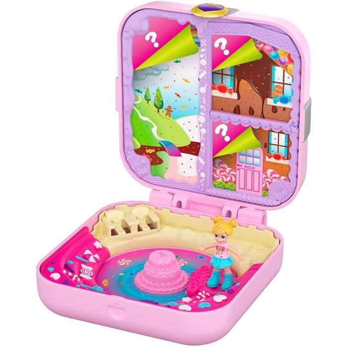 LOT N°2 2 COFFRETS POUPEE POLLY POCKET DUO ANIMAUX 
