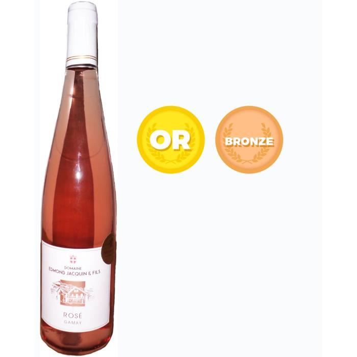 Domaine Edmond Jacquin et Fils 2016 Gamay Vin rosé de Savoie La
