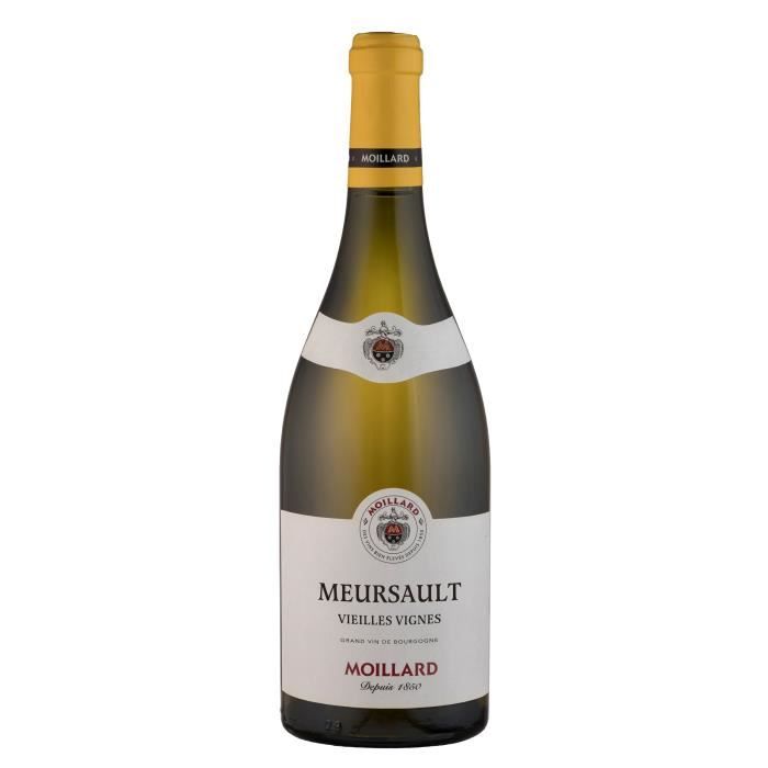 Moillard 2018 Meursault - Vin blanc de Bourgogne - La cave Cdiscount