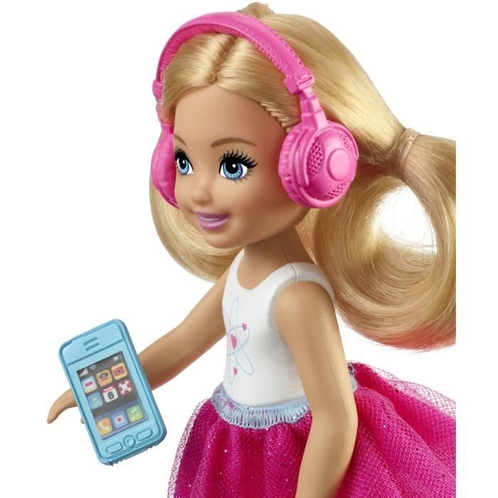 Coffret Chelsea Voyage Mattel : King Jouet, Barbie et poupées