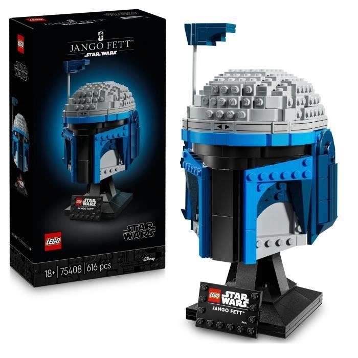 LEGO Star Wars 75408 L’Attaque Des Clones Le Casque De Jango Fett - Set - Cadeau Adulte