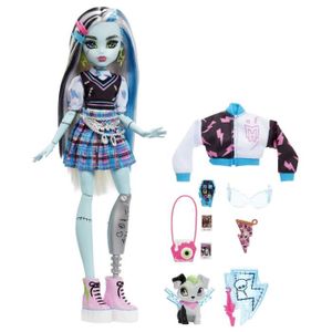 POUPÉE Poupée Monster High Frankie Stein avec animal de compagnie