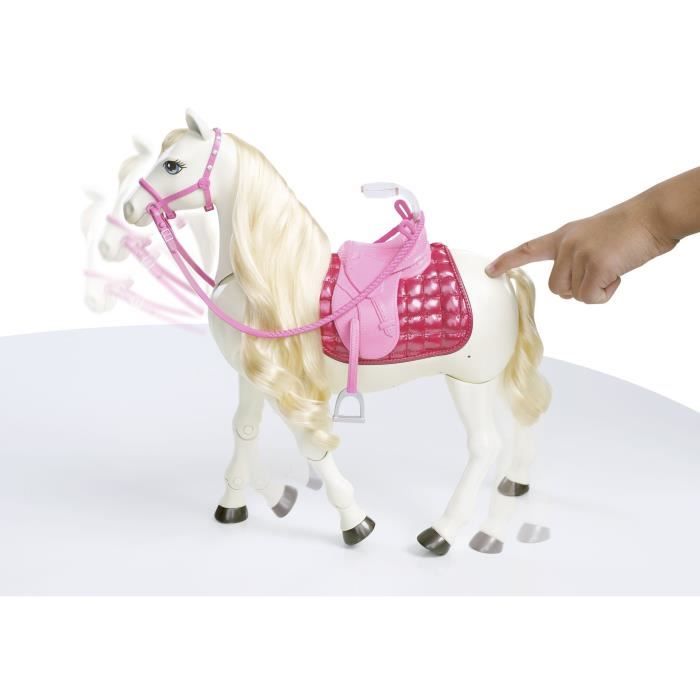 BARBIE Dreamhorse - Cheval de Rêve interactif et motorisé doté de capteurs  sensoriels - Cdiscount Jeux - Jouets