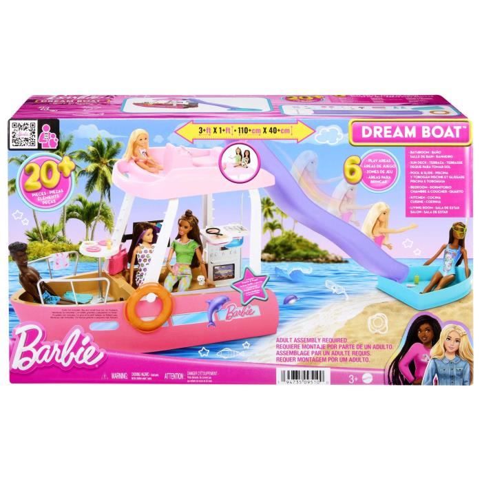 Barbie - Barbie - Le Bateau De Reve De Barbie - Accessoires Poupée
