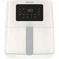 PHILIPS Airfryer Essential Compact Digital HD9252/00, Friteuse sans huile, 0,8kg, Technologie Rapid Air, 7 préréglages, Blanc