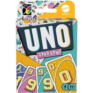 CARTES DE JEU Jeu de cartes UNO Iconic 1990 - MATTEL GAMES - 2 à