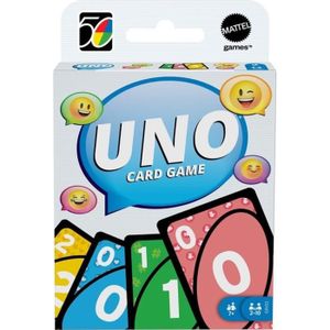 CARTES DE JEU Jeu de cartes UNO Iconic 2010 - MATTEL GAMES - 2 j
