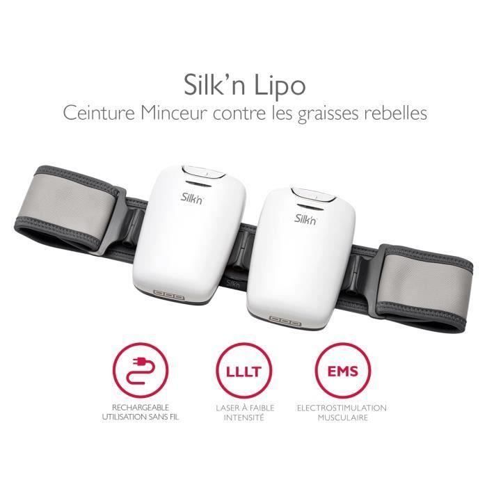 SILK'N Lipo Ceinture minceur laser et électrostimulation- Cible les graisses rebelles