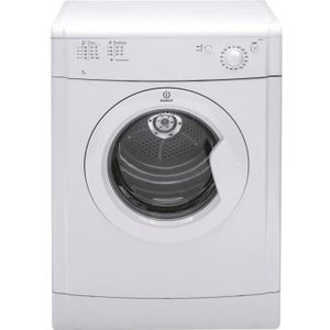 Sèche-linge à évacuation INDESIT IDV75FR - 7 kg - Classe B - Blanc