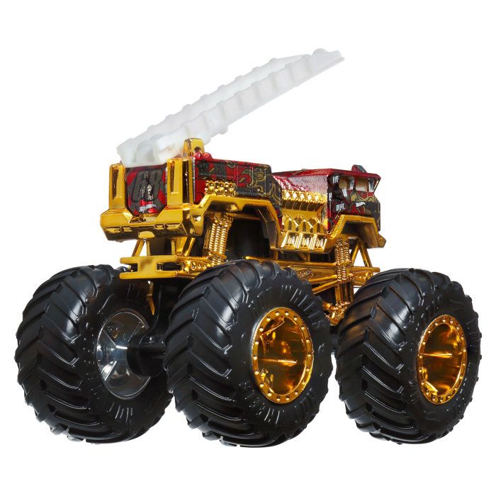 Voiture Miniature Hot Wheels Monster Trucks JDV96 – 50e Anniversaire Bigfoot - vue 2