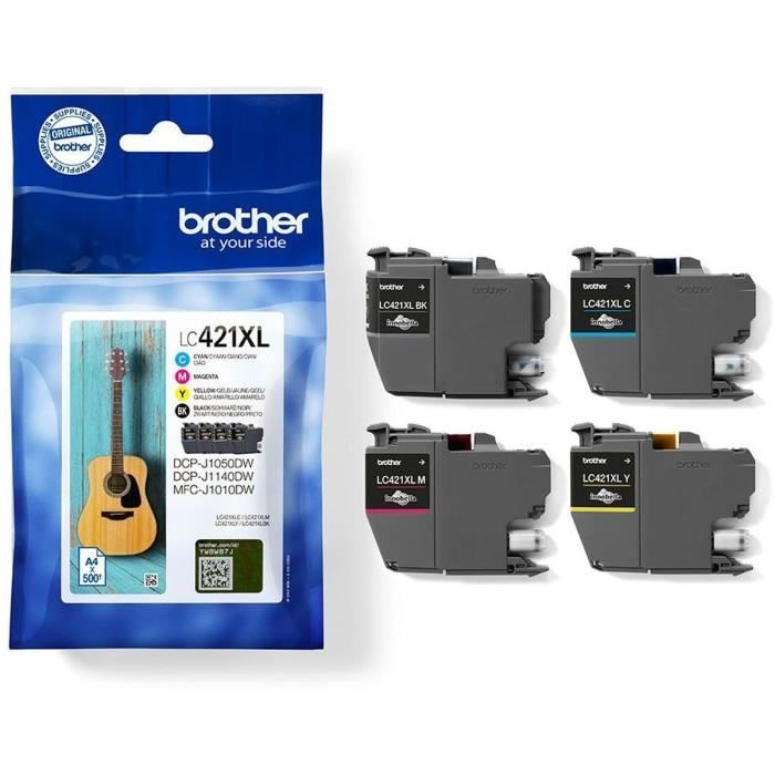 BROTHER LC-1240 Tintenpatronen Set – Cyan, Magenta, Gelb – Original Kombi-Pack