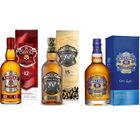CHIVAS REGAL Trio Chiva Regal - 12 - XV et 18 ans - Whisky Ecossais - 40,0% Vol. - 3x70cl