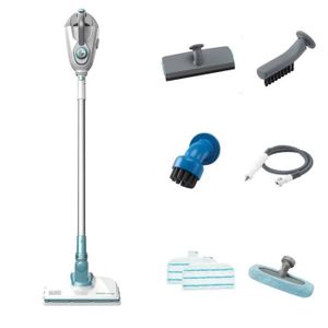 BLACK&DECKER FSMH1300FX -QS Nettoyeur vapeur balai et à main 7 en 1 – 1300W – 500 ml BLACK&DECKER FSMH1300FX -QS Nettoyeur vapeur balai et à main 7 en 1 – 1300W – 500 ml