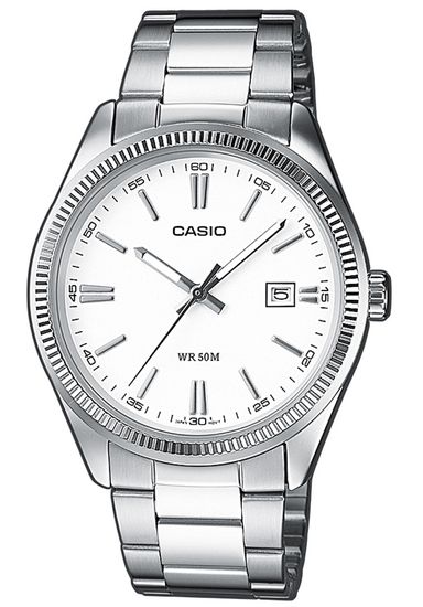 Montre Casio MTP-1229D-7AVEF Pour Homme - Argent Quartz - Neuve Avec étiquettes