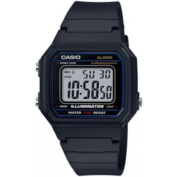 Montre casio deals vintage noir
