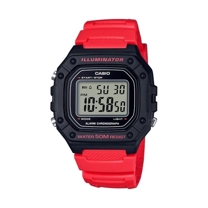 casio rouge