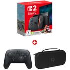 Pack Nintendo : Console Nintendo Switch 2 + Mario Kart World (Code) + Manette Switch Pro 2 + Housse de transport