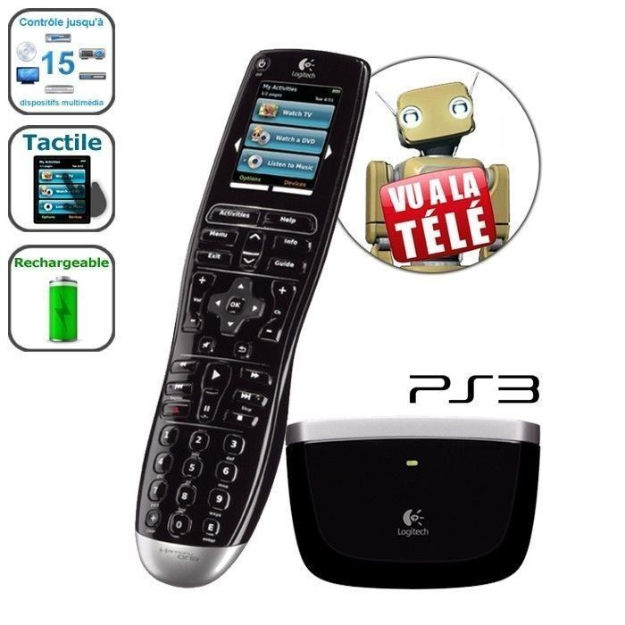 Logitech Harmony One & Adapter for PS3 - Cdiscount TV Son Photo