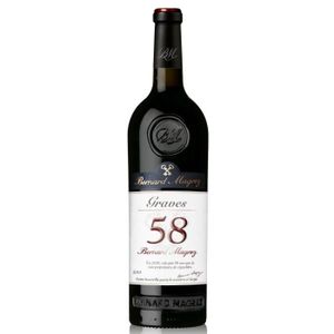 VIN ROUGE Bernard Magrez 58 2019 AOP Graves - Vin rouge de G