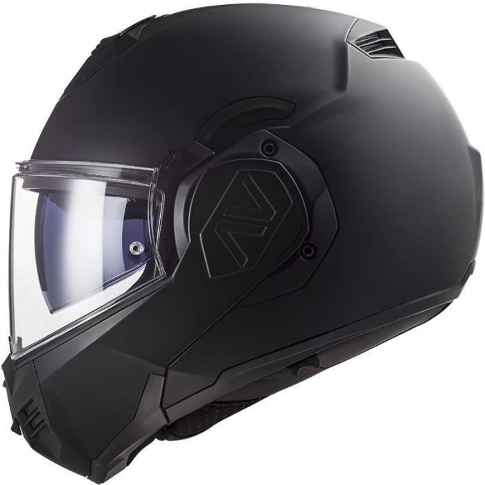 Casque modulable - LS2 - Advant - Full Matt noir