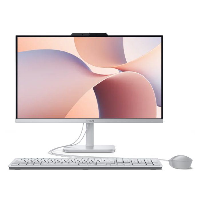 PC Tout en un LENOVO Lenovo A105 24 Sans Windows 23.8 FHD Ryzen 5 40 RAM 8 Go SSD Clavier + filaire