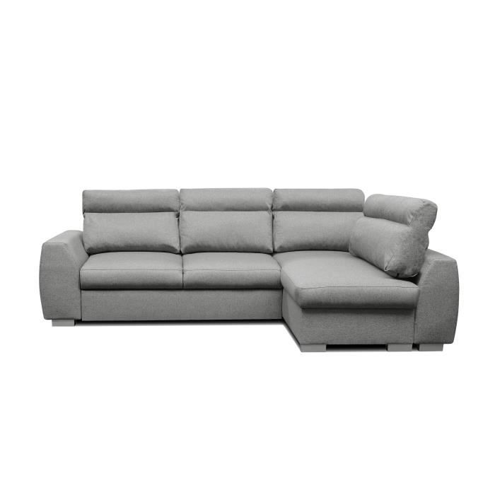 Lupus Canape D Angle Convertible Reversible 4 Places Coffre